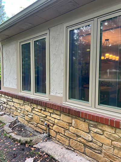 Newly installed windows in Buffalo, MN. We take great pride in a job well done every time! Call our expert window installers today!